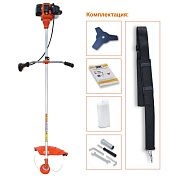 Мотокоса SBK BC-3000 (3.0 кВт, косильная головка, нож 3 зуб., ремень одноплечный), SBK