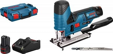 Пила лобзиковая аккум. GST 12V-70 (12.0 В, 2 акк. х 3.0 A/ч, до 70 мм, L-BOXX)(0 601 5A1 005) BOSCH