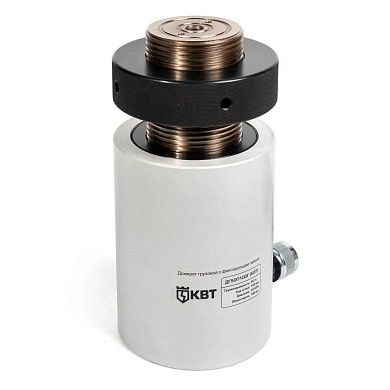 Домкрат грузовой с фиксирующей гайкой ДГ-100П50Г серия ПРОФИ (84586) КВТ