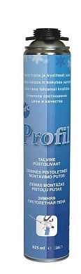 Пена монтажная проф.  -10/+30 зима  45L, 625 мл (114999)  Profil  SOUDAL