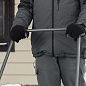 Движок снеговой стальной оцинкованный, 750х410х1100мм, стальная рукоятка (61520) СИБРТЕХ фото12