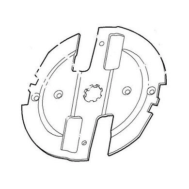 Режущий диск GHE GE355 375 6011 702 1100 Stihl