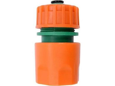 Соединение быстросъемное с аквастопом 1/2", ABS (89003) FLO