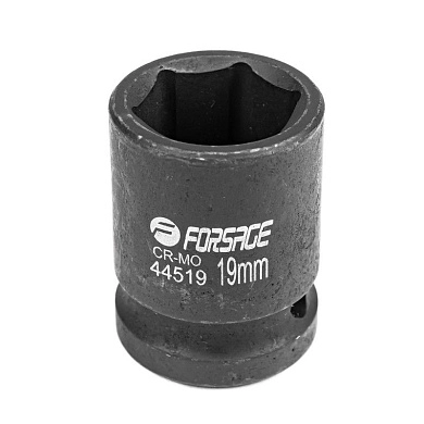 Головка ударн. 1/2" 19мм 6гр. (F-44519) Forsage