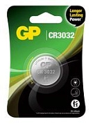 Батарейка Lithium CR3032E-2СPU1 (311151283) GP
