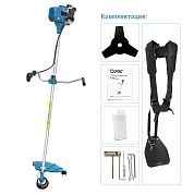 Мотокоса D'ARC DA-2001 (2.0 кВт, autocut25, нож 3Т, двуплечный ремень, лёгк. старт), DARC