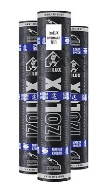Материал кровельный IzoLUX оптимал ХПП К-СХ-Б-ПП/ПП-3,0кг, рулон 15м2