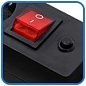 Фильтр сетевой (удлинитель) 2м (ПВС 3х1.5 3,3кВт IP20 5 роз. 220В 16А с/з белый) 77511 ETP фото5