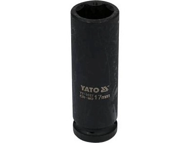 Головка ударн. 1/2" 17мм, L=78мм, 6гр., глубокая CrMo (YT-1037) YATO