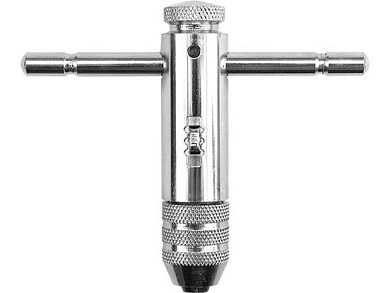 Вороток для метчиков T-образный с трещоткой M3-M8 (24700) VOREL