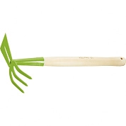 Мотыжка комбинированная, 75х380 мм, стальная, деревянная рукоятка, АГРОНОМ (62341) СИБРТЕХ