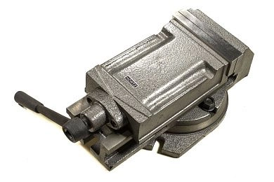 Тиски станочные, поворотные, стальные 250мм (104465) HORTZ