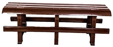 Скамья №3 1200*400*420мм шоколадный (120-0040) СПГ