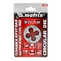 Плашка метрическая М12 х 1,75 мм, HSS (77096) MATRIX фото4