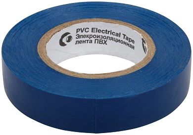 Изолента ПВХ, 15мм/20м, синяя (F_11021) ROLLIX