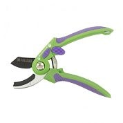 Секатор с наковальней, 215 мм, регулировка захвата, двухкомпонентные рукоятки (60486) PALISAD