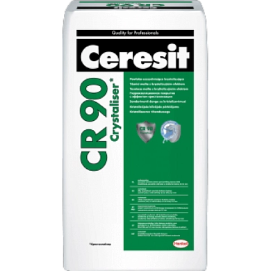Покрытие гидроизоляционное кристаллизирующееся CR 90 CERESIT, 25 кг