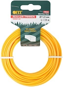 Леска для садовых триммеров "Квадрат" 3,0 мм х 15 м (F_78016) FIT