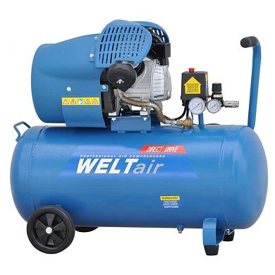 Компрессор Welt AR50VT (400 л/мин, 8атм., рес 50л, 2,2 кВт/220В)