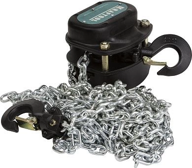 Таль цепная шестеренная, 1т / 3м (43087-1) KRAFTOOL