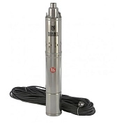 Насос скважинный DWS-4-150, винтовой, диаметр 4", 1300 Вт, 2000 л/ч, напор 150 м Denzel