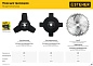 Нож для триммера 255мм 3T "TB-3" (75130) STEHER фото5