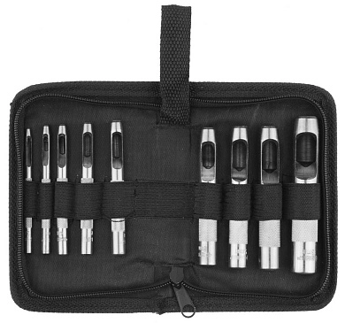 Набор пробойников для кожи 2.0-13мм (9шт.)(22949-H9) ЗУБР