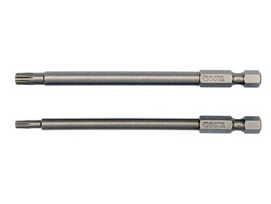 Биты TORX T15, T27 1/4"х100мм (2шт.) S2 HRC58-62 (YT-0491) YATO