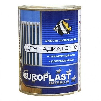 Эмаль для радиаторов отопления акриловая "EUROCLASS" 0.9 кг