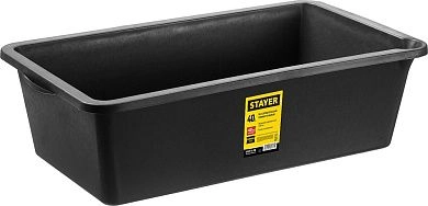 Таз строительный прямоугольный, 40 л (06099-40_z01) STAYER