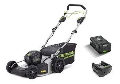 Газонокосилка аккум. GC82LM46SPK5 (82В, выс. 25-80мм, шир. 46см, травосб. 50л, АКБ.+ ЗУ) GreenWorks