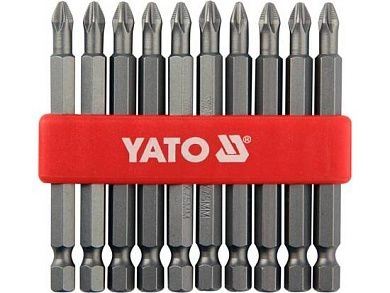 Бита PH2  L=  75мм, 10шт. (YT-0480) YATO
