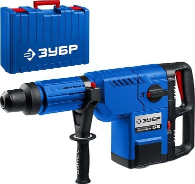 Перфоратор ЗПМ-52-1500 ЭК (SDS-MAX, 1500 Вт, 18.0 Дж, чем.) ЗУБР