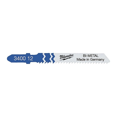 Пилка лобзиковая T 118 BF, BIM, по металлу, 5шт. (4932340012) MILWAUKEE