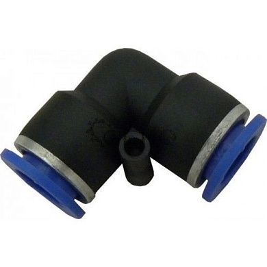 Фитинг пневматический PU/PE тип L 10мм (G03033) GEKO