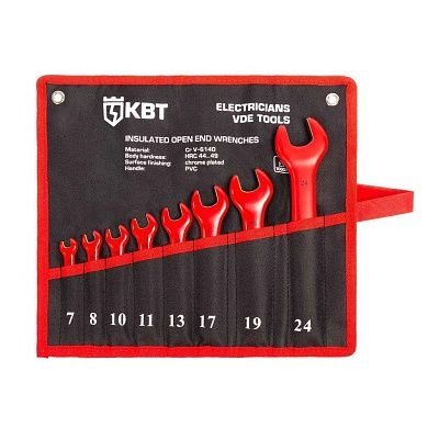 Набор диэлектрических однорожковых ключей НИИ-24 серия ЭКСПЕРТ  (89750) КВТ