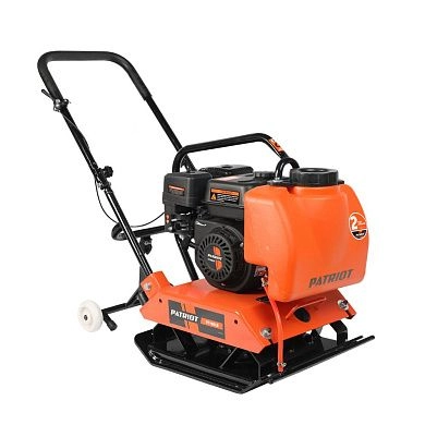 Виброплита VT-90LB (Loncin G200F 6,5 л/с, плита - 560х450 мм, 90 кг, бак д/воды) PATRIOT / IMPERIAL