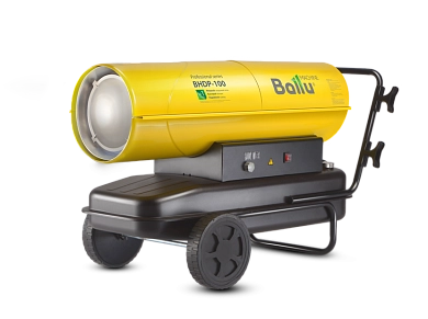Пушка тепловая дизельная BHDP-100 (100 кВт 1300 м3/час 220В до 1000м2 прямой нагрев) BALLU
