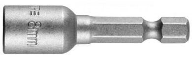Насадка магнитная с торцовой головкой 8мм, L 45мм, 1/4" "PROFI" (26390-08) STAYER