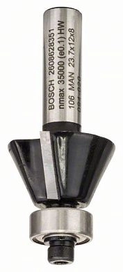 Фреза для снятия фасок 5,5*23,7*8мм, (2.608.628.351) BOSCH