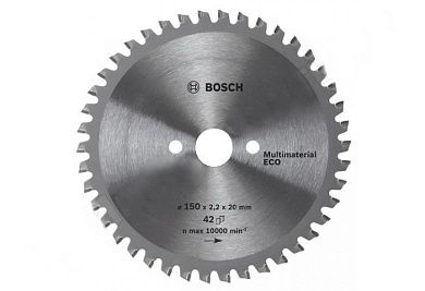 Диск пильный 190х30х2.5х54 MultiMaterial Eco (2 608 641 802) BOSCH