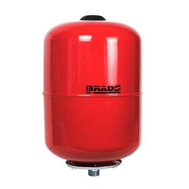 Гидроаккумулятор BRADO T-24V (24 л, вертикальный, сталь, 6 атм), BRADO