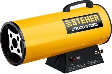 Пушка тепловая газовая SG-35 (30 кВт, 850м3/ч, объем отаплив. помещ. 680 куб.м) STEHER