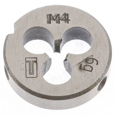 Плашка метрическая М4 х 0,7 мм (77009) СИБРТЕХ