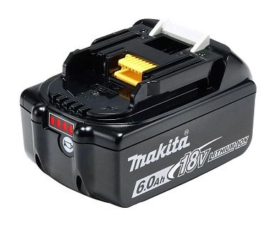 Аккумулятор 18В 1шт 6.0 А/ч Li-ion BL1860B (197422-4) MAKITA