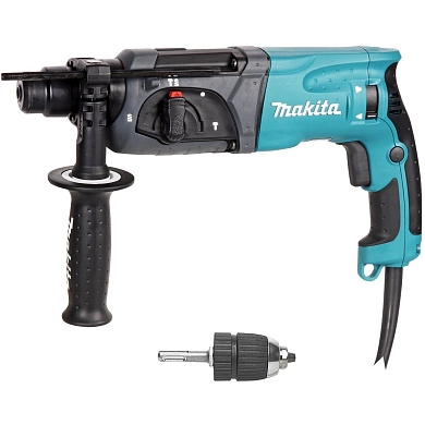 Перфоратор HR 2470 X19 (SDS-plus, 780 Вт, 2.7 Дж, БЗП в компл., чем.) MAKITA