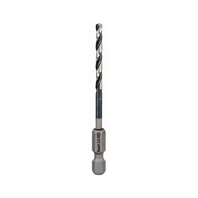 Сверло по металлу ц/х 3.5х39х79 мм, HSS, хвост. HEX 1/4" (2 608 577 051) BOSCH