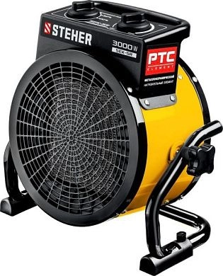 УЦЕН. Пушка тепловая электрическая SEK-5R (3 кВт, 300 м3/ч, 230В) STEHER