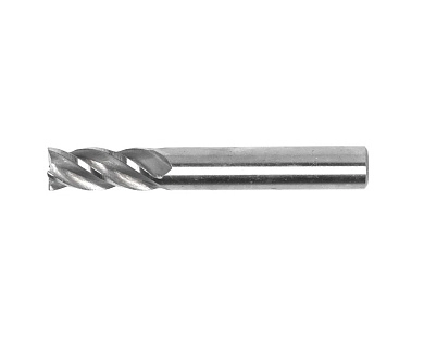 Фреза концевая ц/х 8.0 мм, z=4, Р6М5 (351909) HORTZ