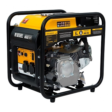 Генератор инверторный GT-2500iF (2.5кВт, 230В, 11л, розетки 2х230В/16А, ручн. старт) DENZEL